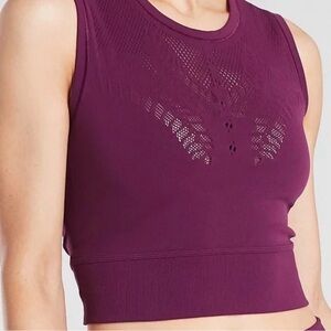 Athleta Ujjayi Crop Tank S/M